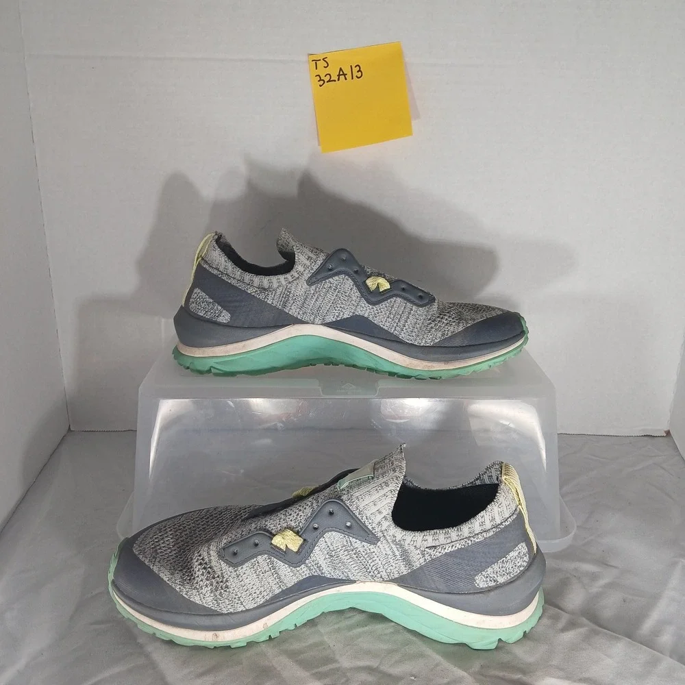 Merrell Women s Flex Connect Trail Running Shoes Gray Aqua VIBRAM Size‎ 7.5